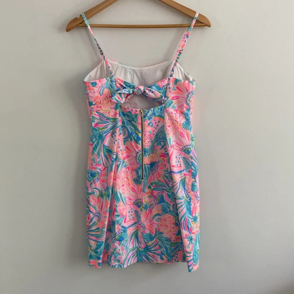 Lilly Pulitzer Multicolor Floral Dress - Picture 4 of 6